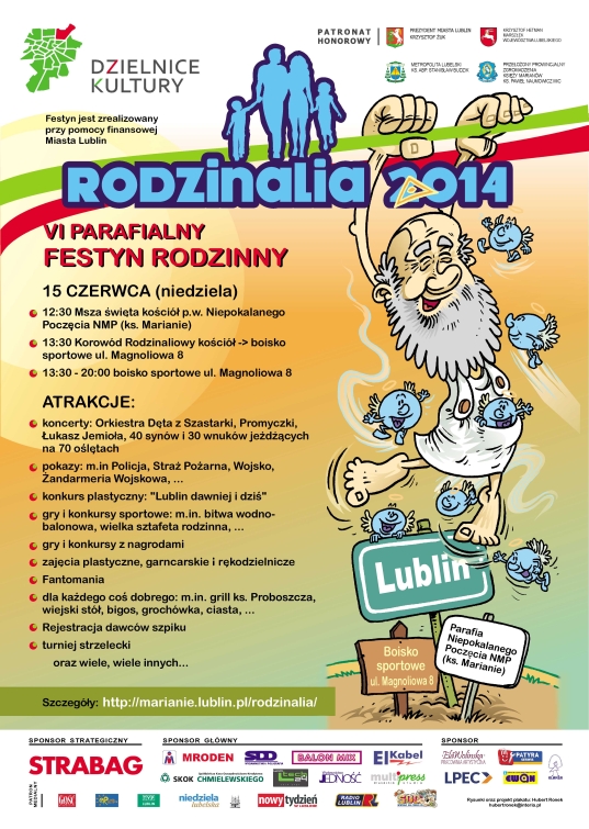 Program Festynu Rodzinalia 2014 | Fundacja KReAdukacja